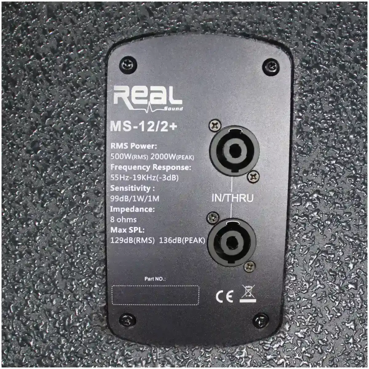 Real Sound MS-12/2+ 12" Full Range Passive Speaker - Image 5