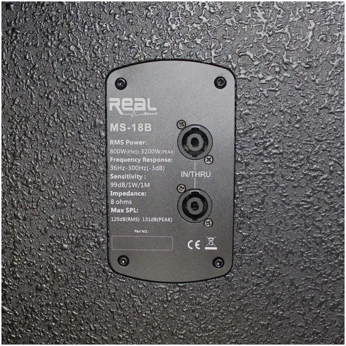 Real Sound MS-18B 18" Passive Sub Woofer - Image 5