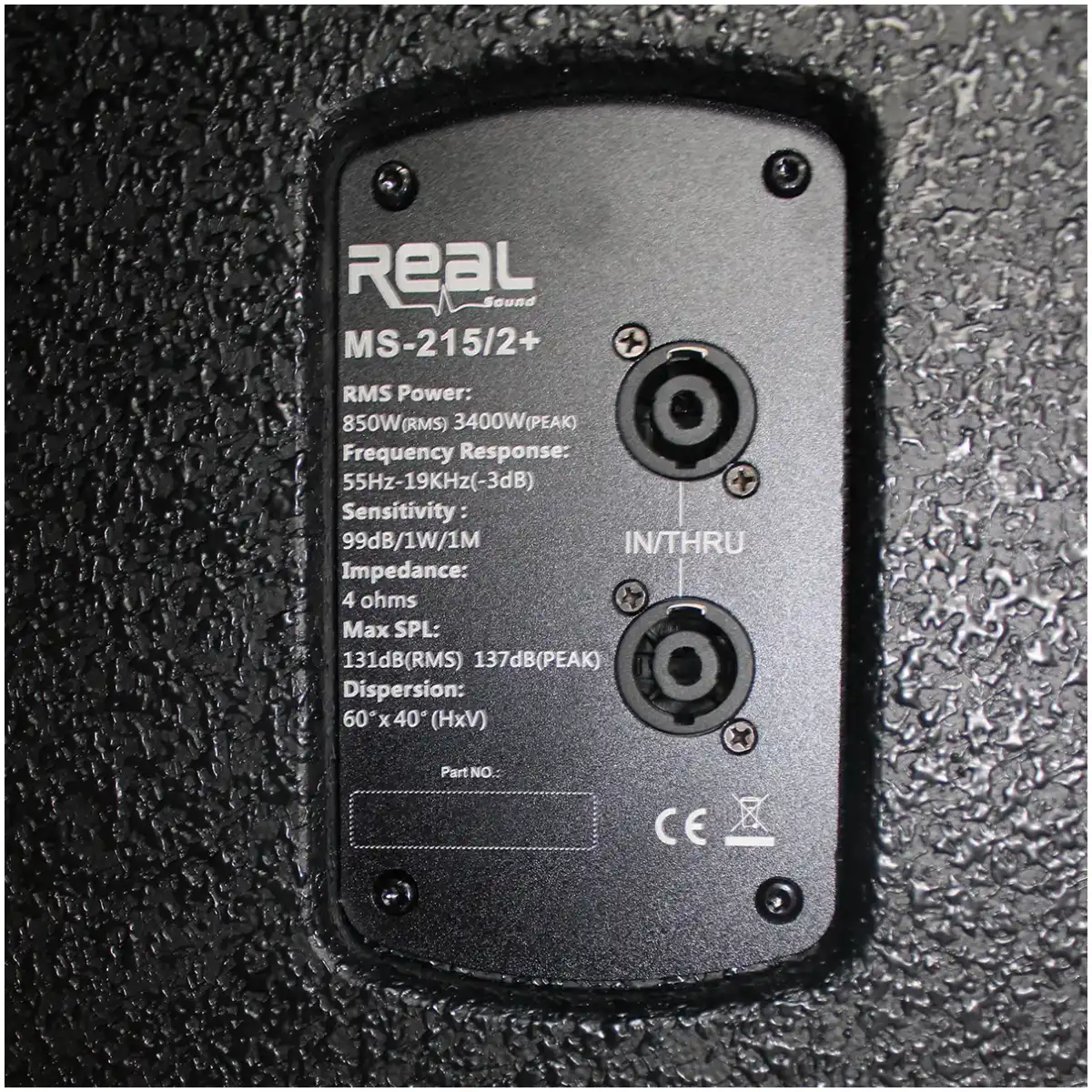 Real Sound MS-215/2+ 15″ Dual Passive Speaker - Image 5