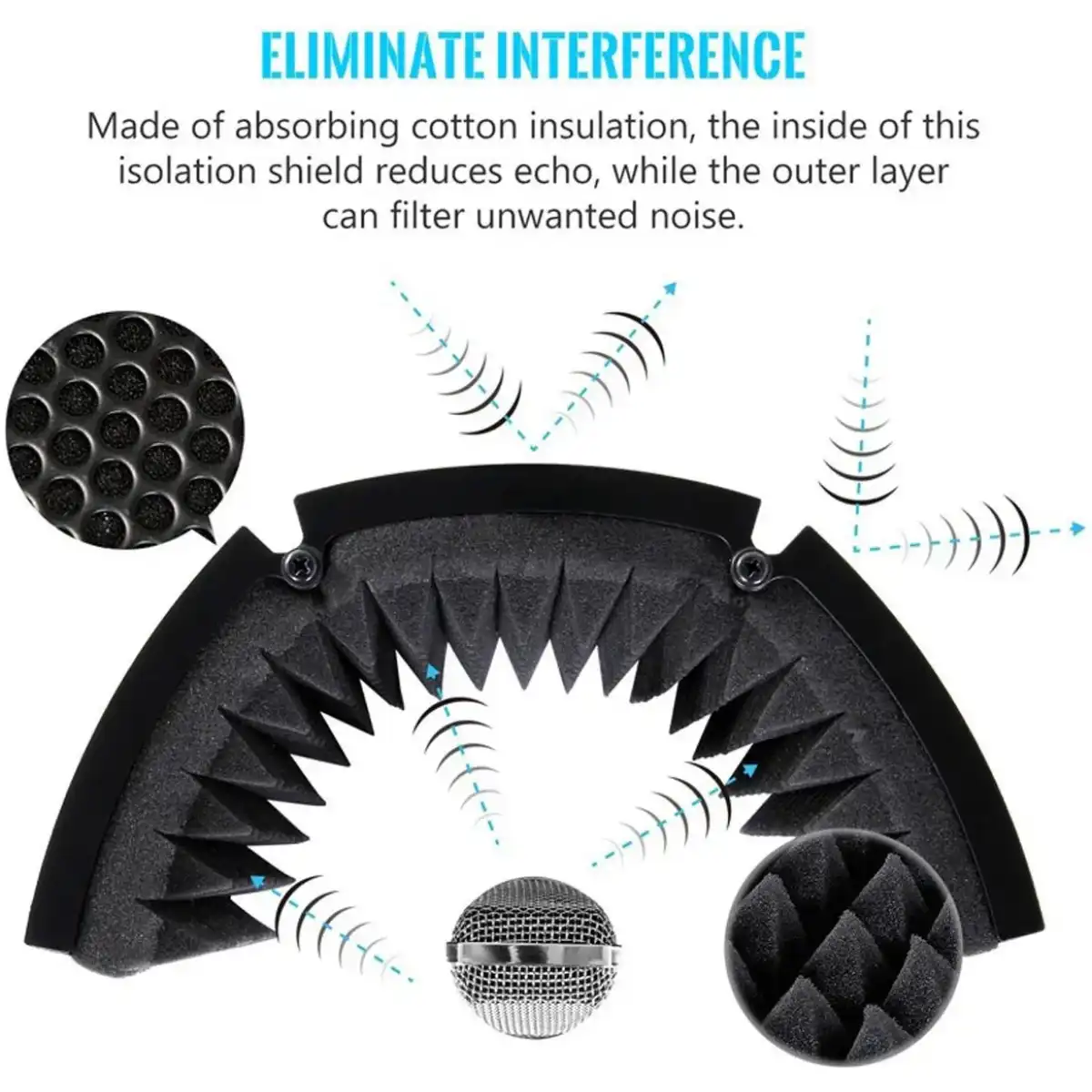 Imix IMBM303 3 Way Isolation Sheild - Image 4