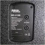 Real Sound MS218B 18" Dual Passive Sub Woofer - Image 6