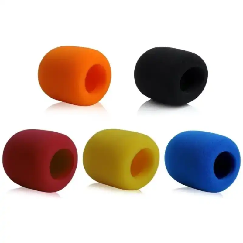 5 Piece Colourful Handheld Mic Covers