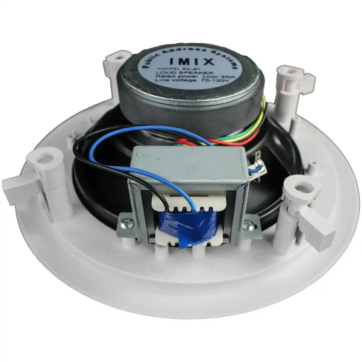 Imix RS-8T 8" 10-30W Coaxial Ceiling Speaker - Image 6