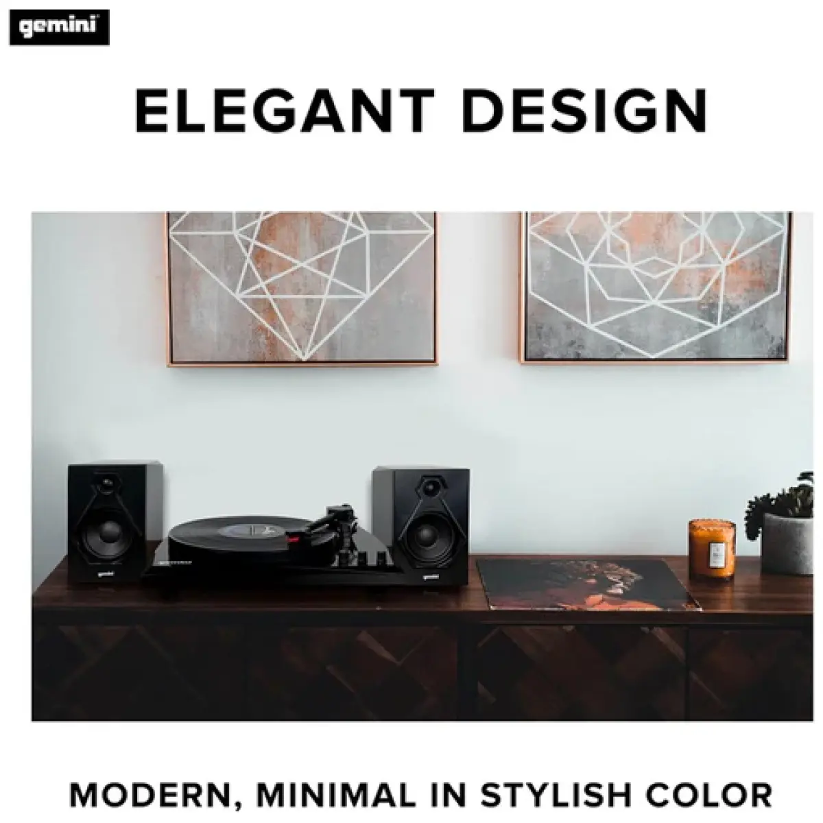 Gemini TT-900BB Bluetooth Stereo Turntable System - Image 3