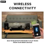 Gemini TT-900BB Bluetooth Stereo Turntable System - Image 4