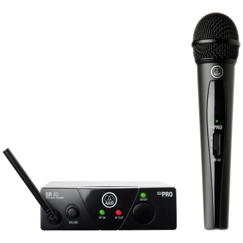 AKG WMS40 Mini Handheld Vocal Microphone System - A1 Sound