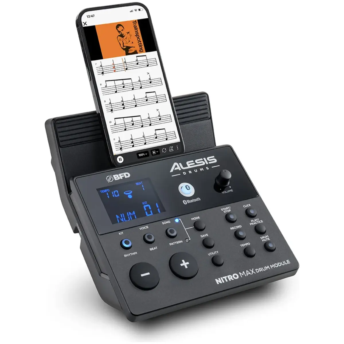 Alesis Nitro Max Kit Electronic Drum Kit w/Mesh & Bluetooth - Image 8