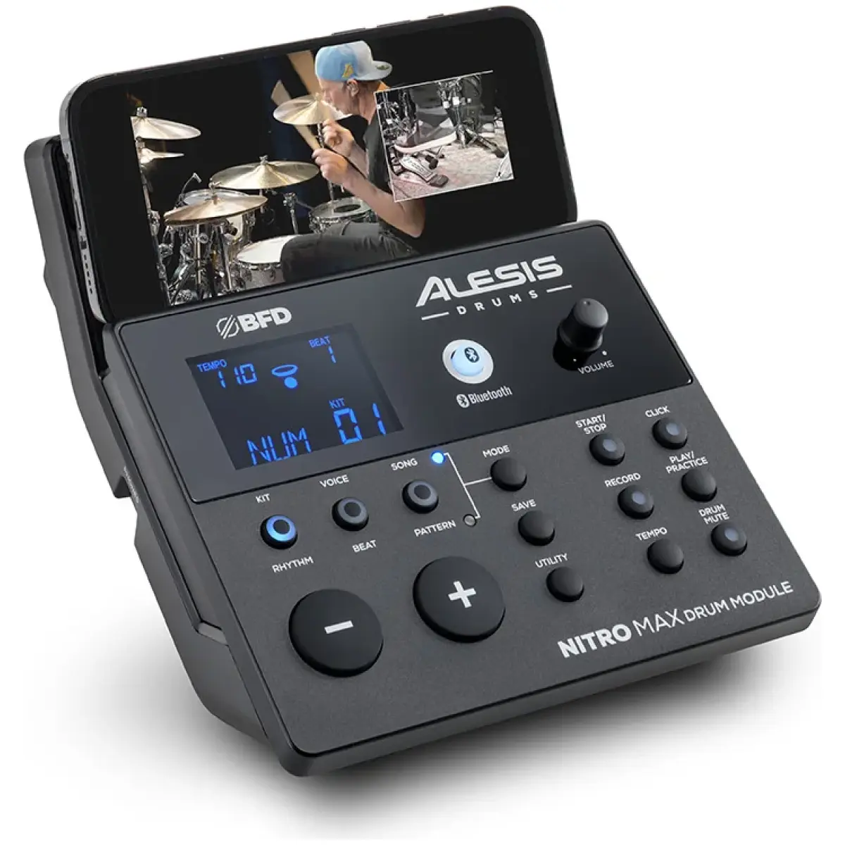 Alesis Nitro Max Kit Electronic Drum Kit w/Mesh & Bluetooth - Image 7