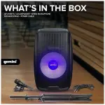 Gemini AS-2115BT-LT-PK 15" Active Bluetooth PA speaker system - Image 2