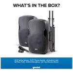 Gemini PA-SYS15 Comprehensive dual-speaker PA System - Image 4