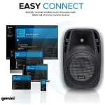 Gemini ES-210MXBLU-ST Portable PA system - Image 5