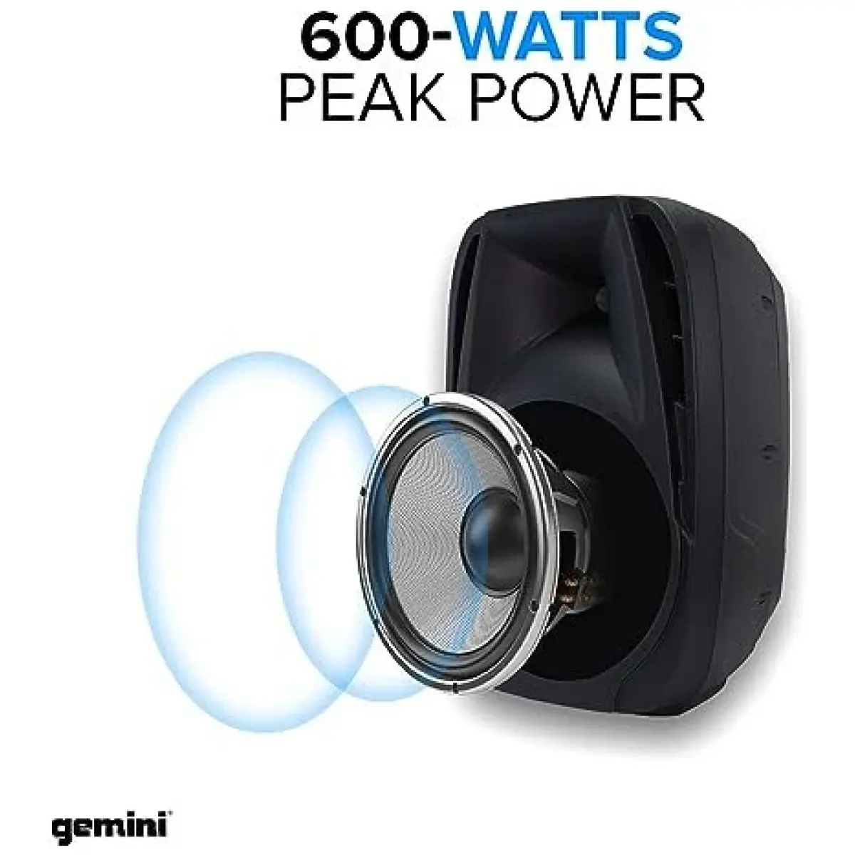 Gemini ES-210MXBLU-ST Portable PA system - Image 3