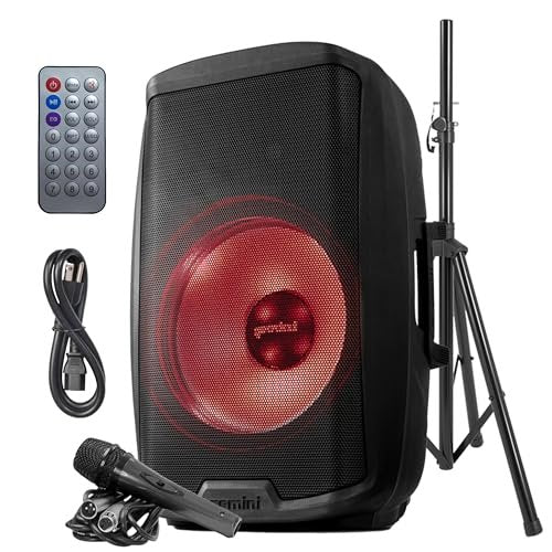 medium_81d8c8ea-6c98-4c94-b9df-6090f5a05aaa Gemini AS-2115BT-LT-PK 15" Active Bluetooth PA speaker system - Image 1