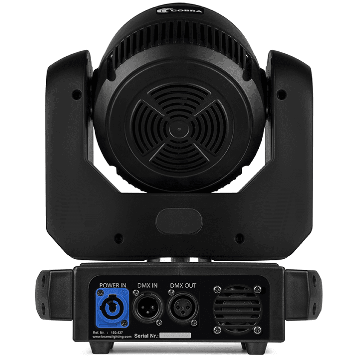 BeamZ Cobra Wash 120 LED Moving Head Wash IP20 1x100W - Image 2