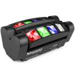 BeamZ MHL820 LED Double Helix 8x3W RGBW