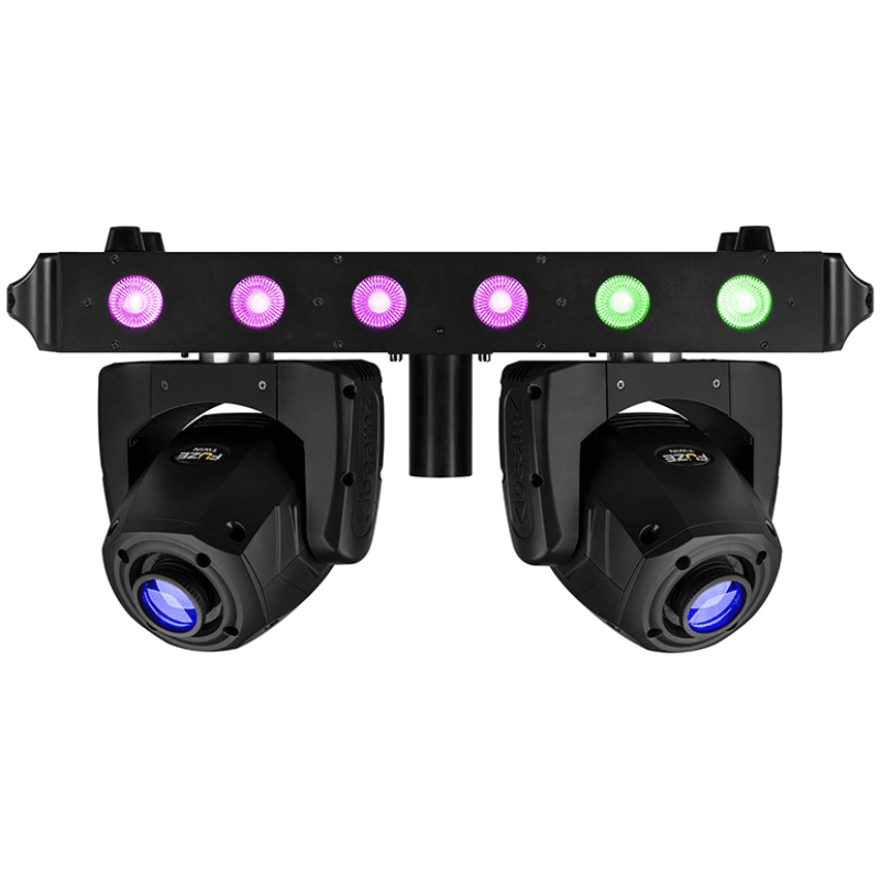 BeamZ Fuze Twin LED Moving Head Bar 1x75W + 6x15W RGBW