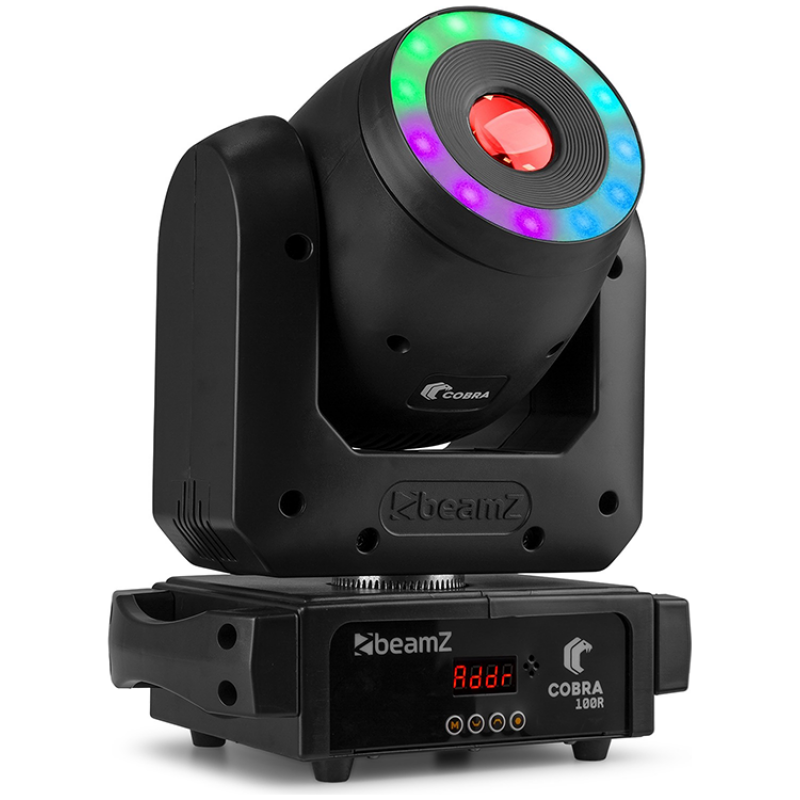 BeamZ Cobra 100R LED Moving Head Spot 1x100W