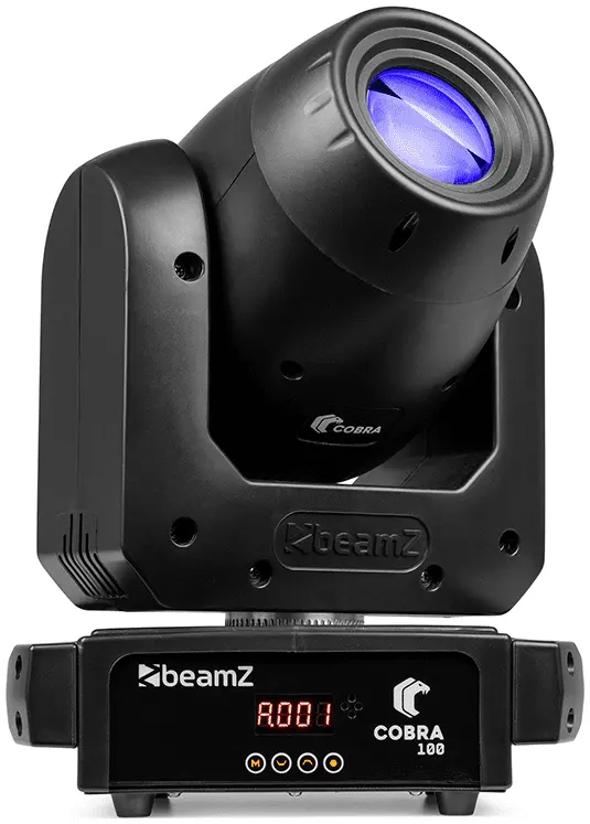150433B_1 BeamZ Cobra 100 LED Moving Head Spot IP20 7x100W W - Image 1