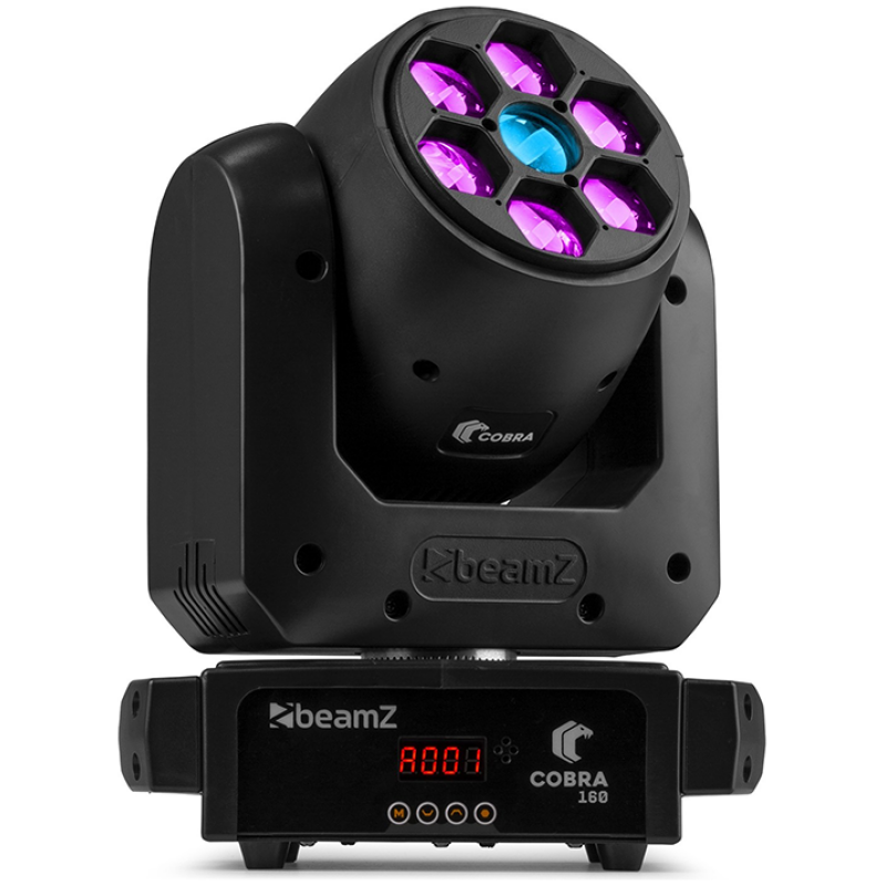 BeamZ Cobra 160 LED Moving Head Spot 1x100W