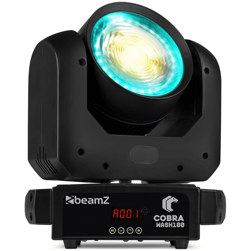 BeamZ Cobra Wash 100 LED Moving Head Wash IP20 1x100W