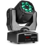 BeamZ Panther 80 LED Moving Head With Rotating Lenses 6x12W RGBW