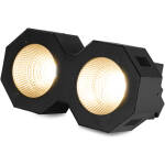 Beamz SB200 LED Stage Blinder 2x 50W Warm White - Image 2