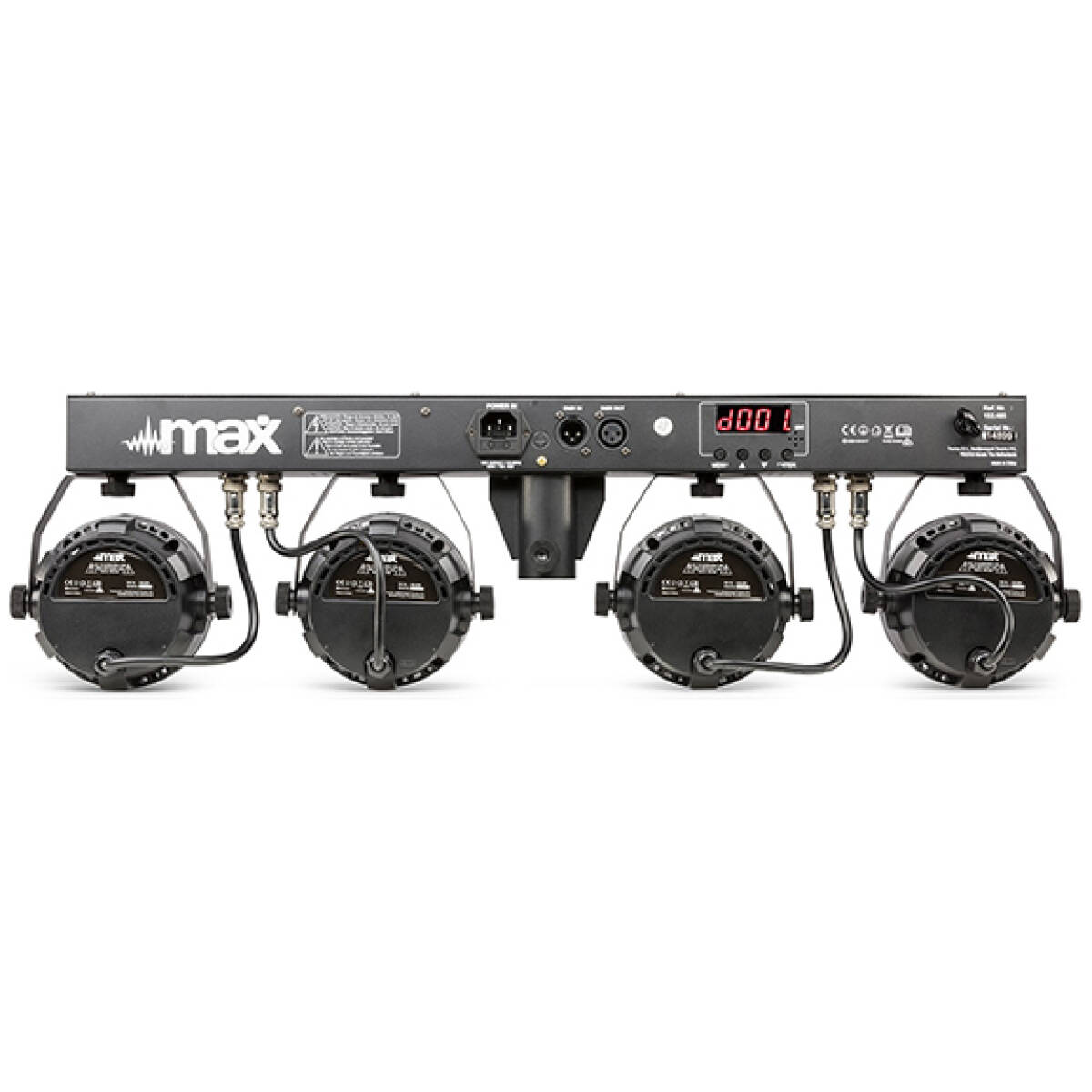 BeamZ PartyBar 4 LED ParBar 4-Way 12x3W RGBW - Image 2