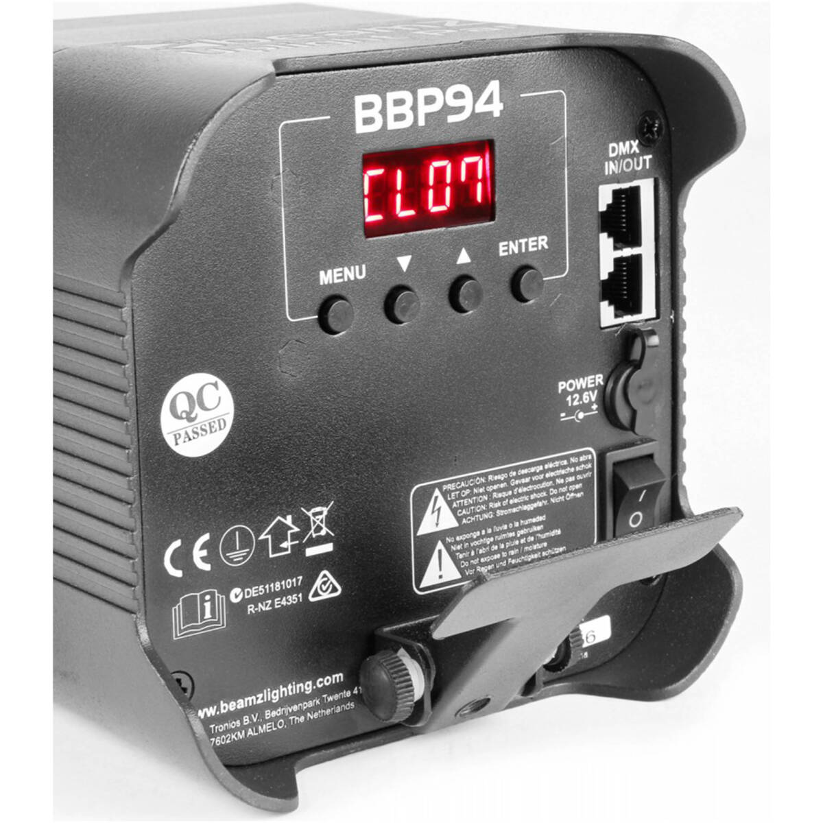 Beamz BBP94 LED Battery Uplight PAR - Image 3