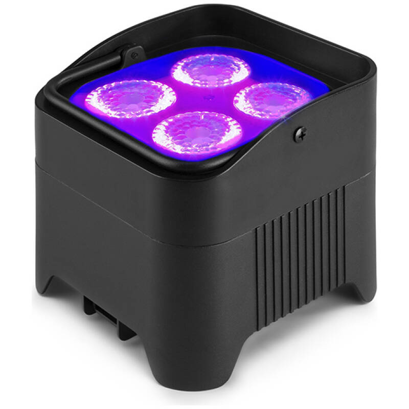 BeamZ BBP94W LED Battery Uplight PAR IP20 – 4×12W RGBAW+UV