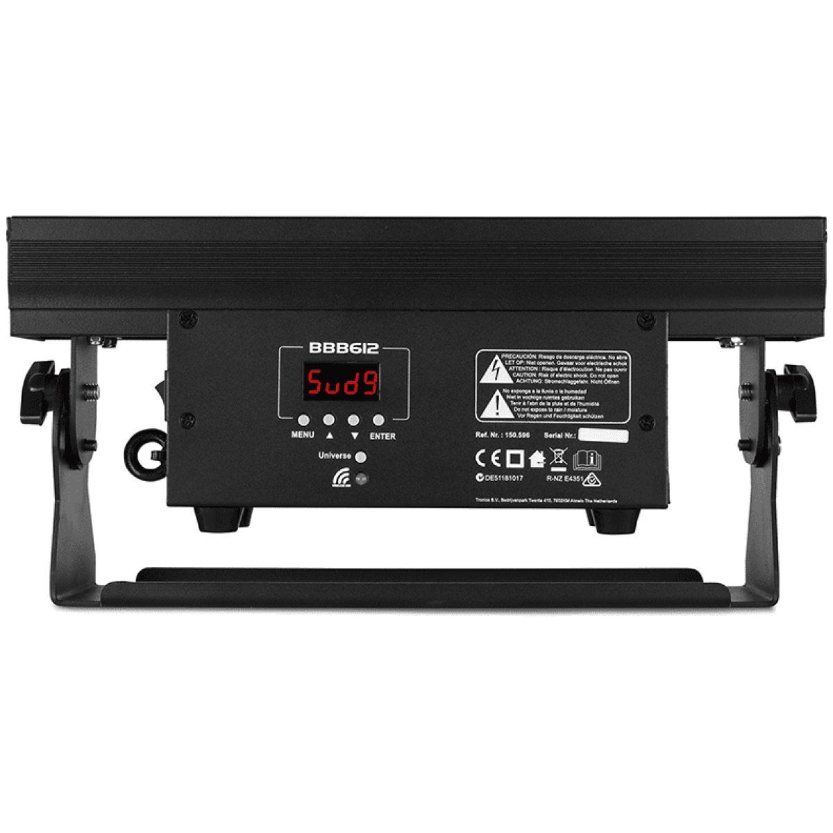 BeamZ BBB612 LED Battery Bar IP20 6x12W RGBAW+UV - Image 2