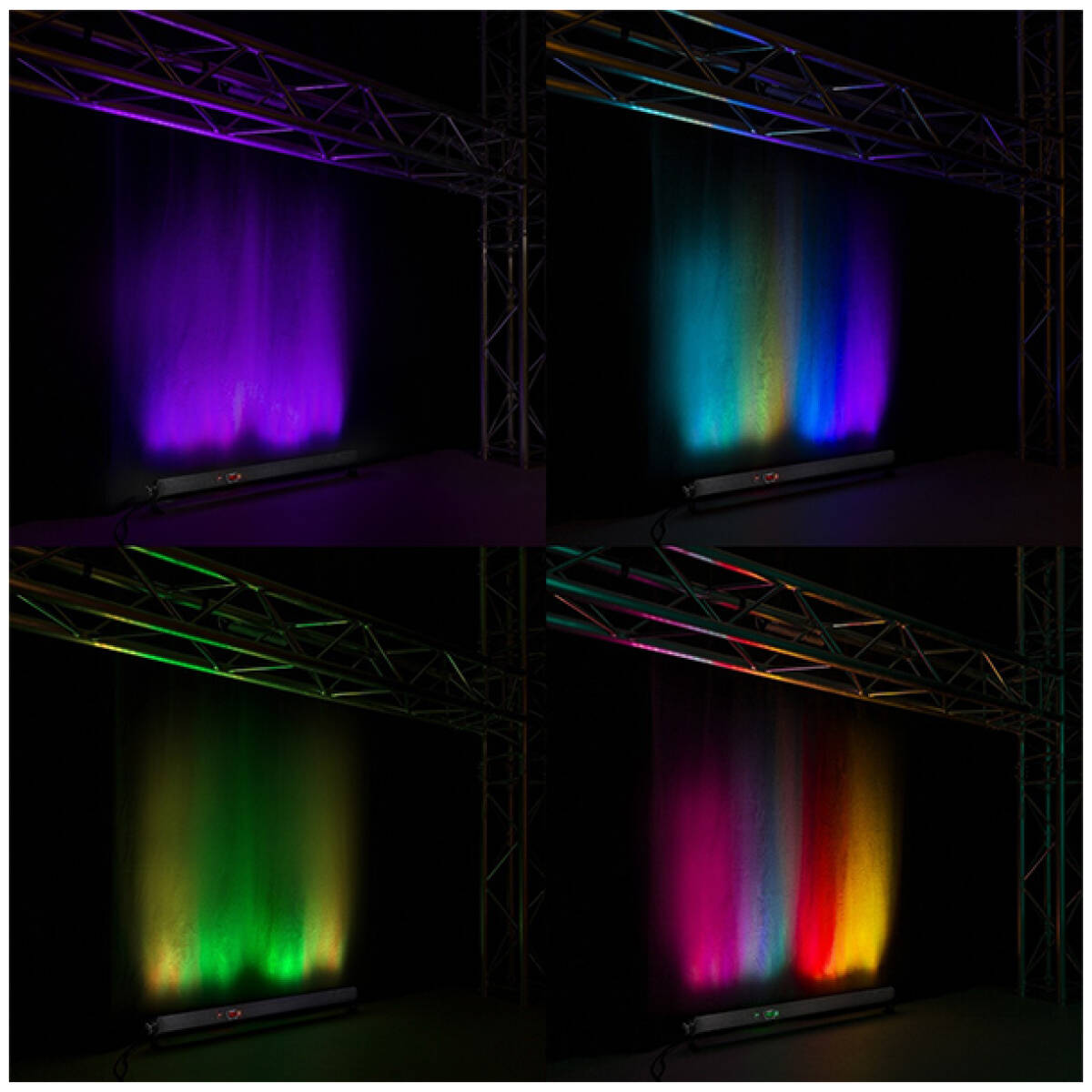 BeamZ BBB243 LED Battery Bar IP20 – 24×3W RGB - Image 4