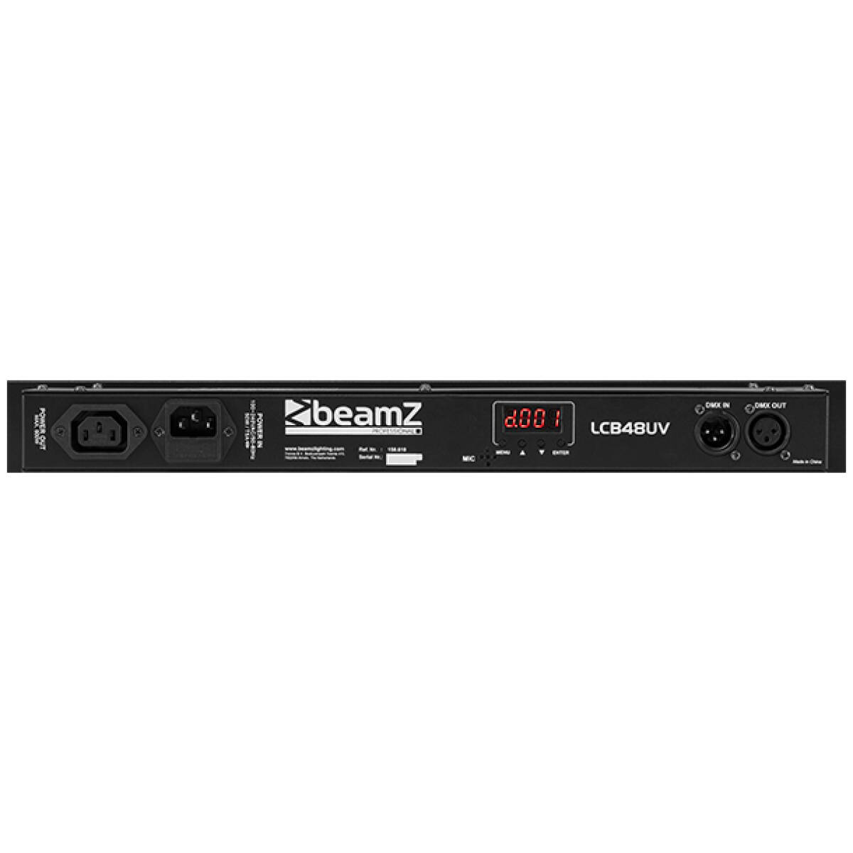BeamZ LCB48 LED UV Bar – 18×3W UV - Image 2