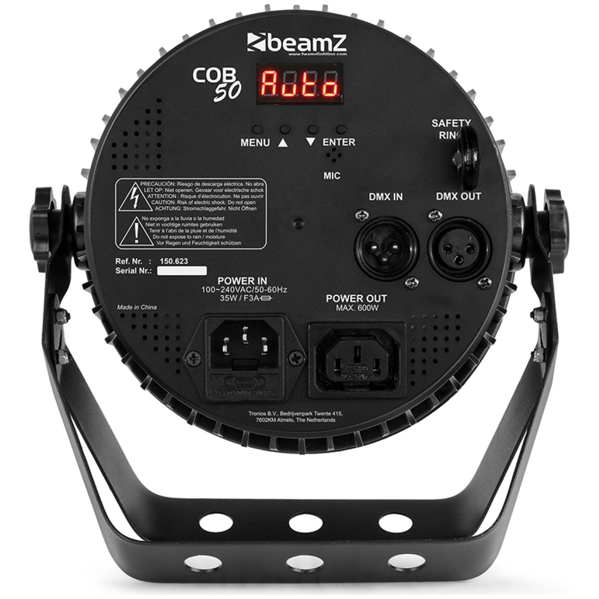 BeamZ COB50 LED PAR IP20 1x50W RGBAW - Image 2