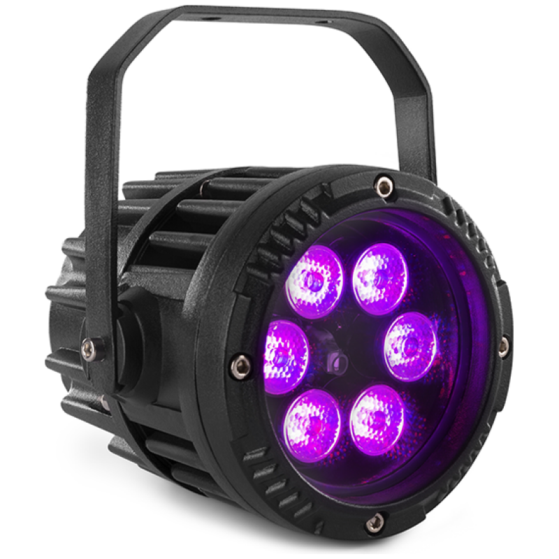 BeamZ BWA63 LED Par – IP65, 6×3W RGB