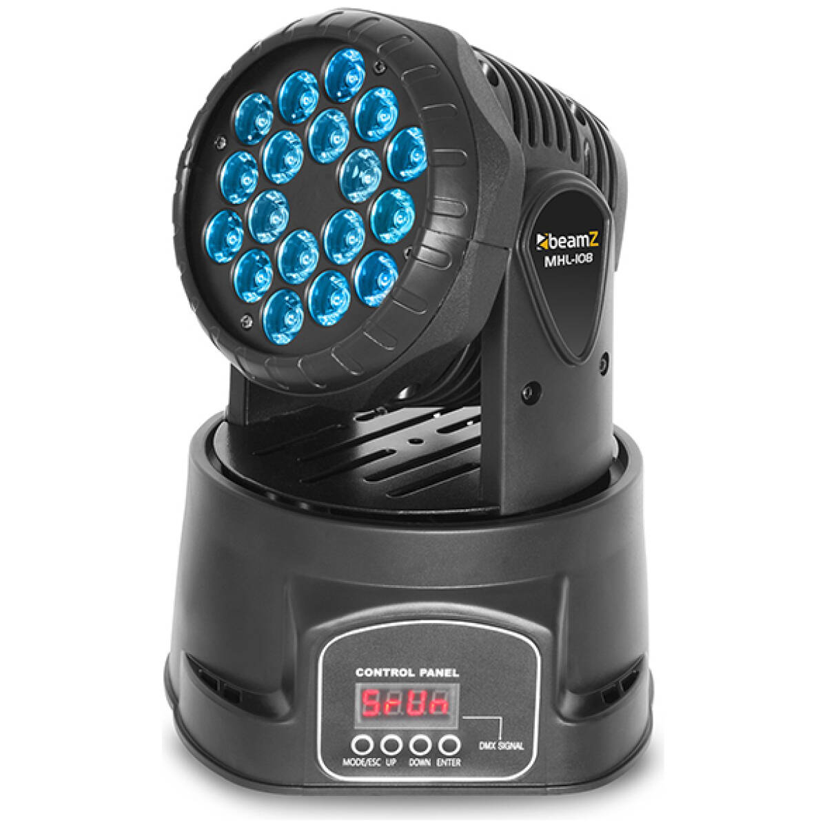 BeamZ MHL108 MK4 LED Moving Head – 18×3W RGB - Image 2