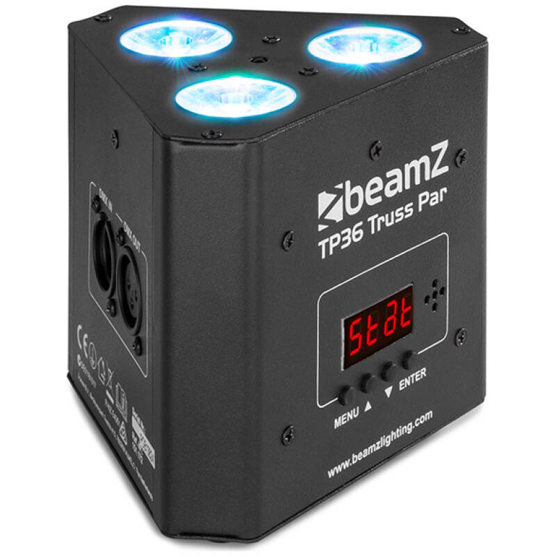 BeamZ TP36 LED Truss PAR 3x4W RGB+UV