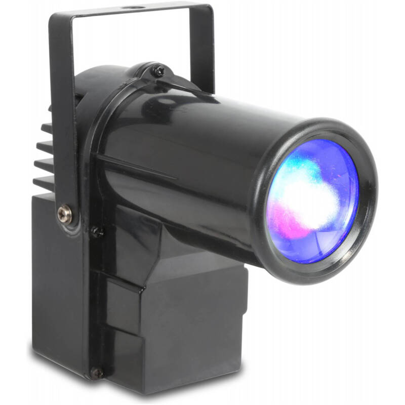 Beamz PS10W LED Pinspot – 10W RGBW
