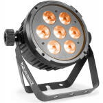 Beamz BT280 LED Flat PAR – 7x 10W RGBAW+UV - Image 2