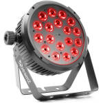 Beamz BT320 LED Flat PAR – 18x 6W RGBW