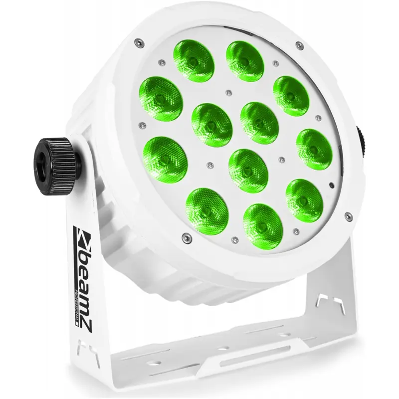 Beamz BAC506W LED PAR – 12x 18W RGBAW+UV LEDs