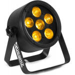 Beamz BAC302 LED PAR, 6x 12W RGBAW+UV LEDs