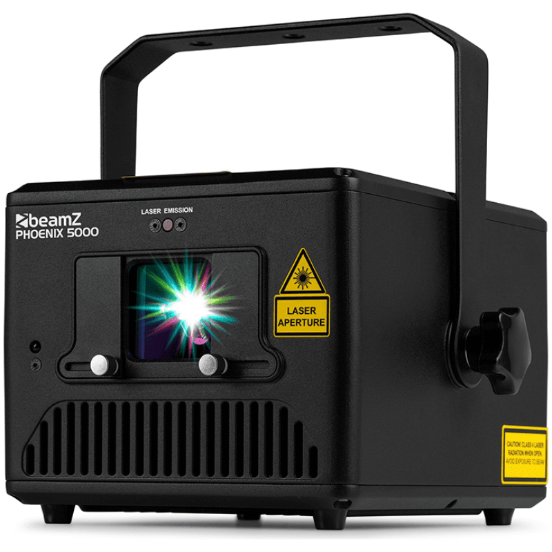BeamZ Phoenix 5000 Analog Laser RGB 5W