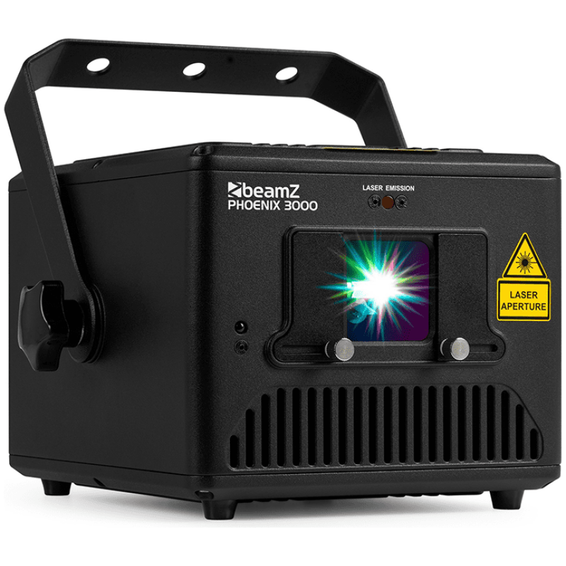 BeamZ Phoenix 3000 Analog Laser RGB 3W