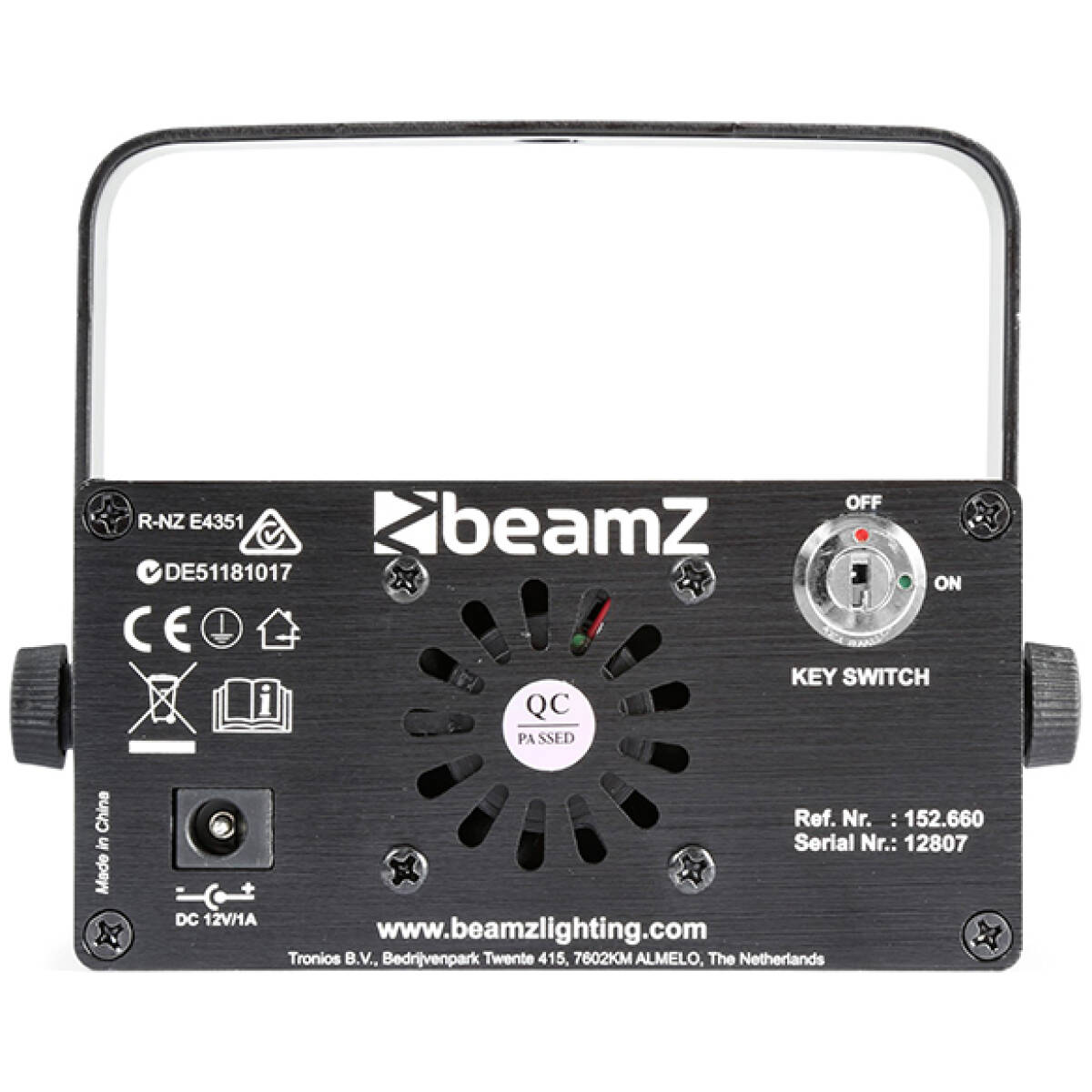Beamz Bianca Double RGB Gobo Laser – Dual-Lens FX - Image 2