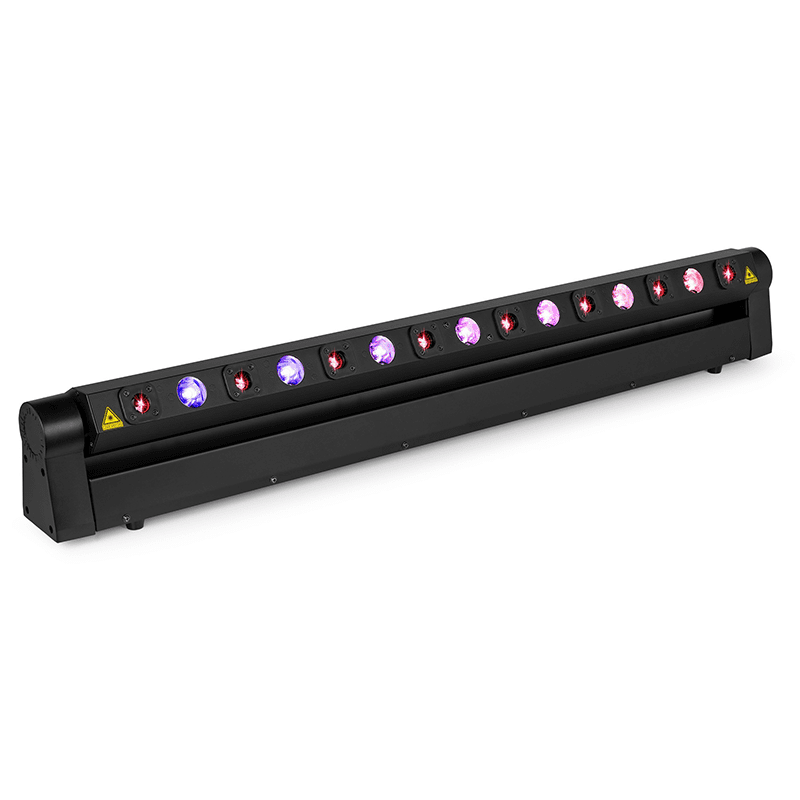 152829B_1 BeamZ Hyaden LED Moving Bar 7x3W RGBW - Image 1