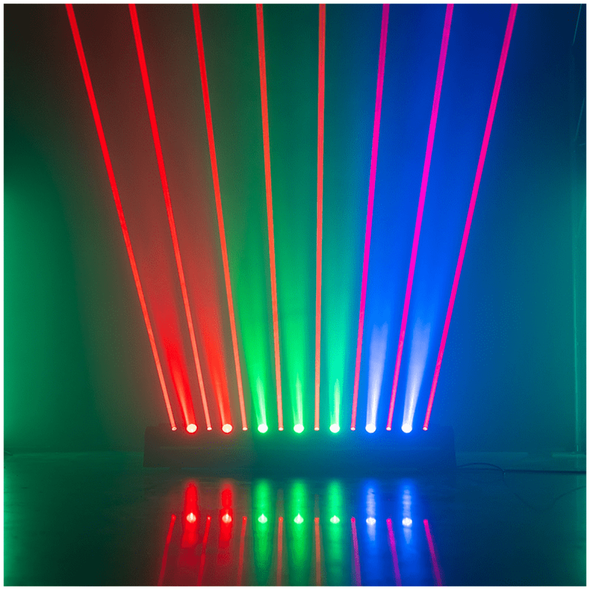 BeamZ Hyaden LED Moving Bar 7x3W RGBW - Image 5