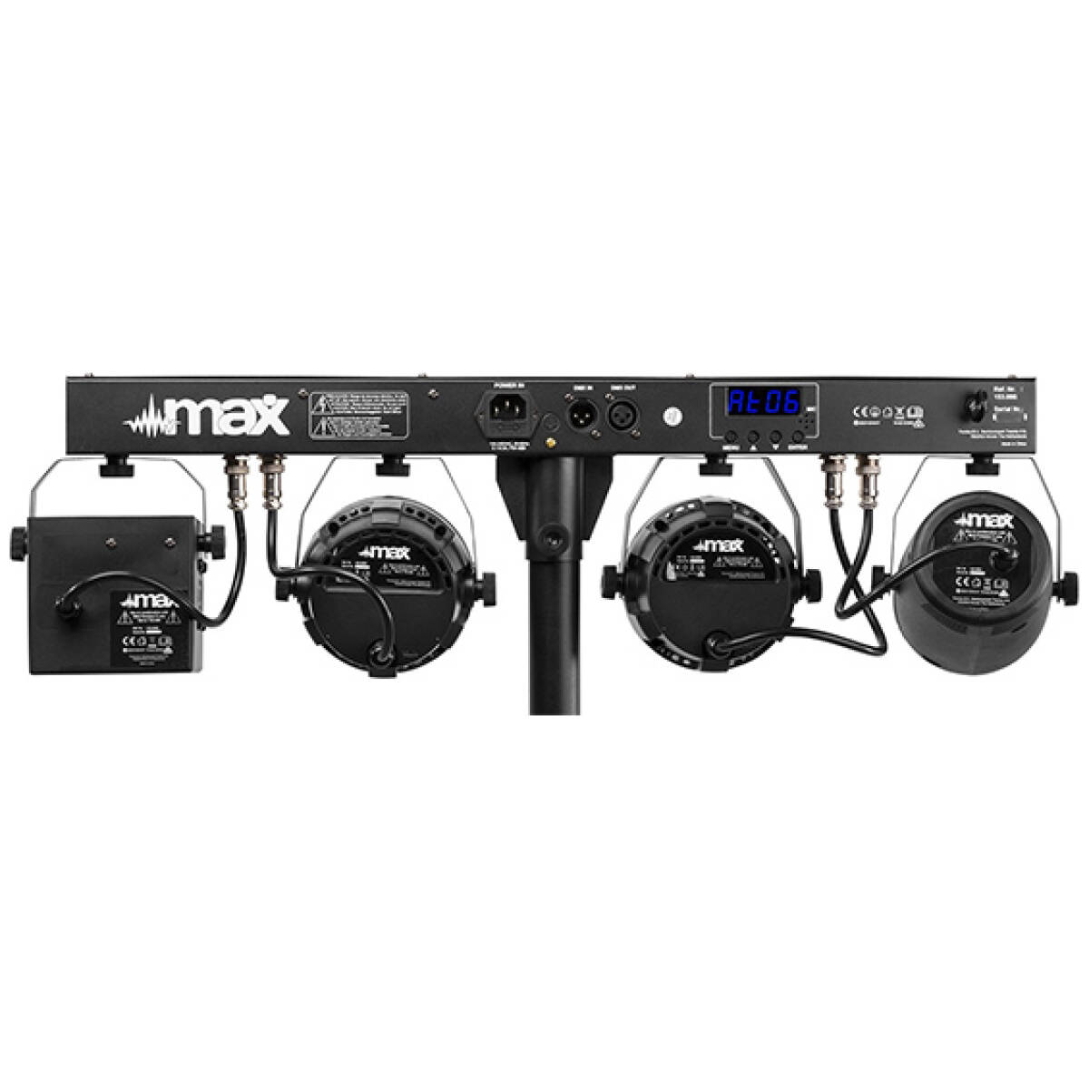 BeamZ PartyBar 09 Set – Jelly Moon, Derby, PAR & Strobe - Image 3