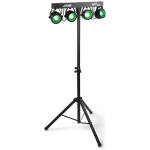 BEAMZ PartyBar 11 Set – 4× COB PAR, 4×20W RGB