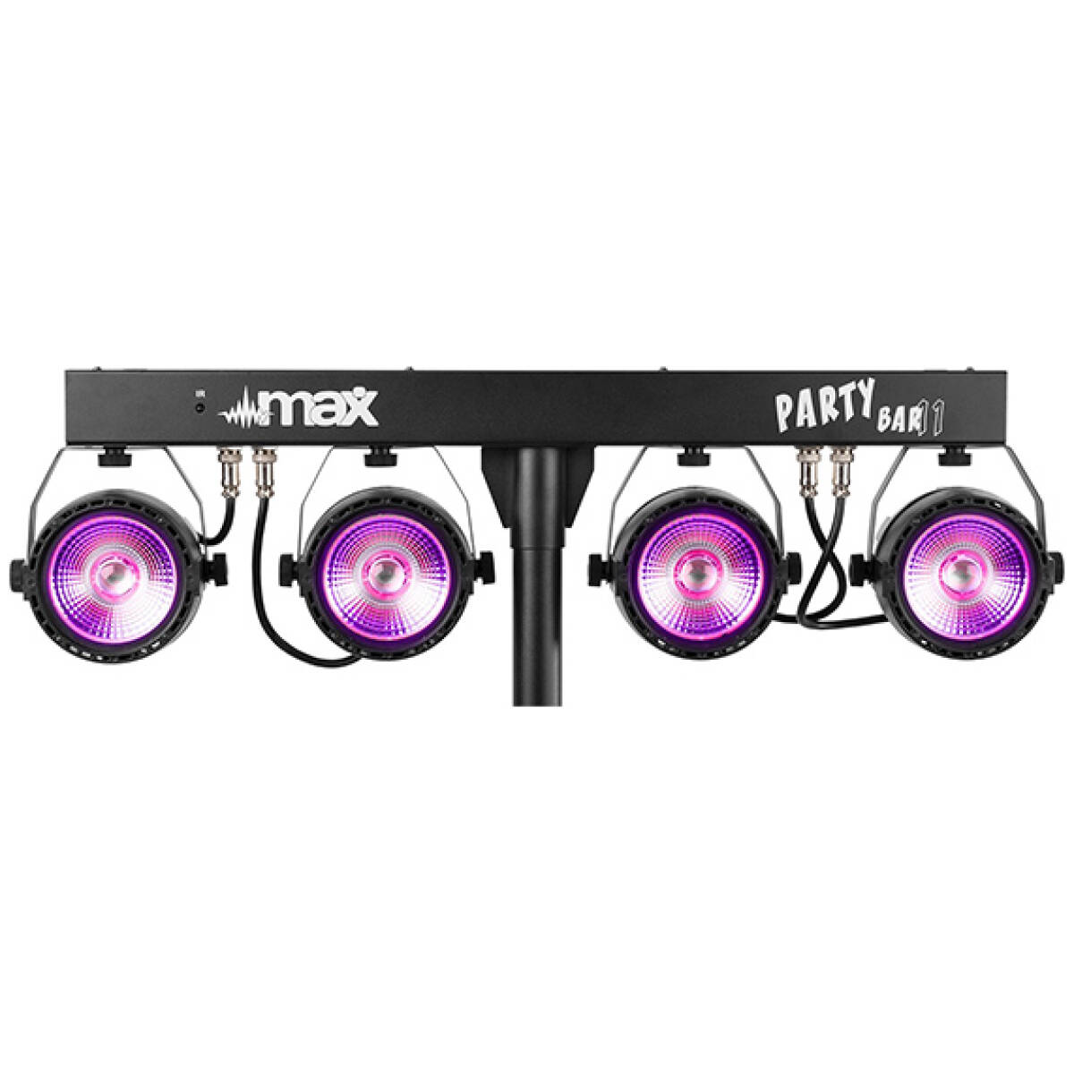 BEAMZ PartyBar 11 Set – 4× COB PAR, 4×20W RGB - Image 2