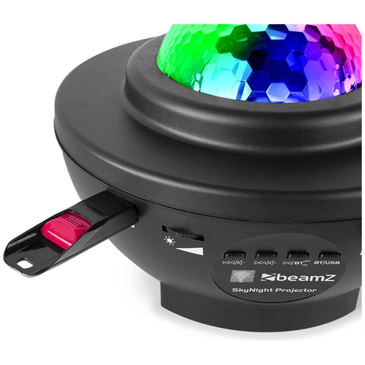 BeamZ SkyNight Projector With Red And Green Stars 2x3W RGBW - Image 4